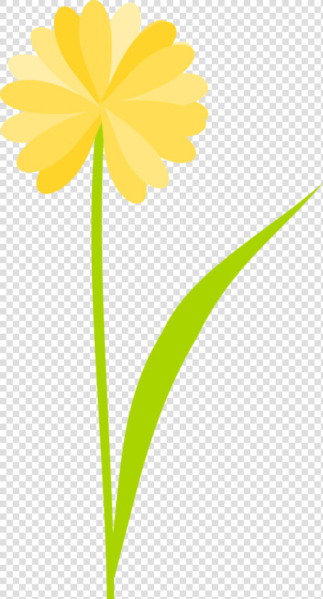 Yellow Flower Clipart Scrapbook Png   Flower Srem Clipart Transparent Background  Png DownloadTransparent PNG