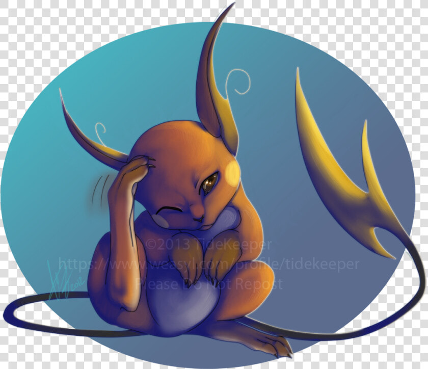 Transparent Raichu Png   Pokemon Fan Art Pikachu Raichu  Png DownloadTransparent PNG