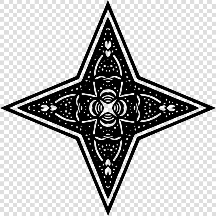 Triangle visual Arts star   Artes Visuales Blanco Y Negro  HD Png DownloadTransparent PNG