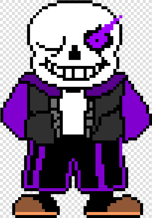 Reaper Sans Pixel Art  HD Png DownloadTransparent PNG