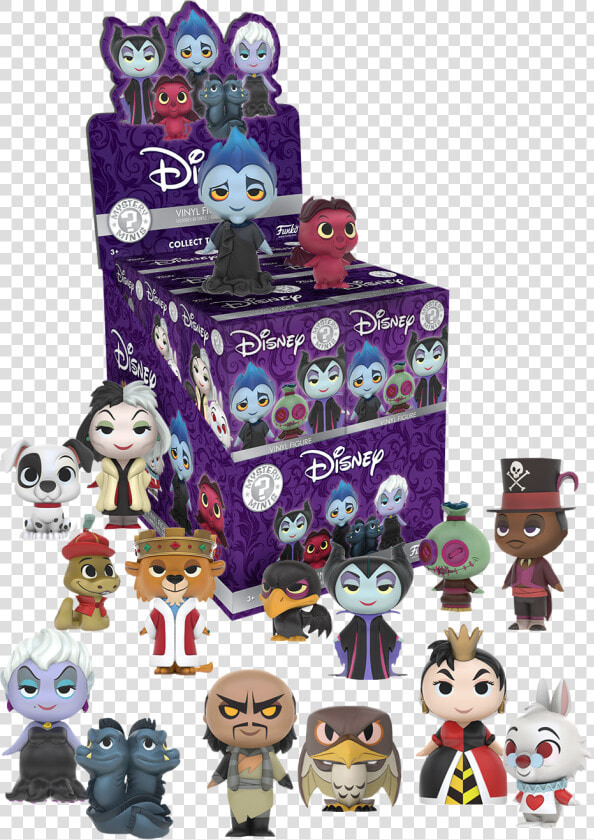 Villains Mystery Mini Blind Box Display   Disney Villains Mystery Minis  HD Png DownloadTransparent PNG