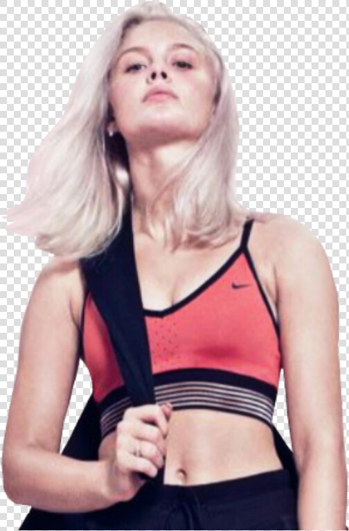 Transparent Zara Larsson Png   Zara Larsson Nike Beautiful And Powerful  Png DownloadTransparent PNG