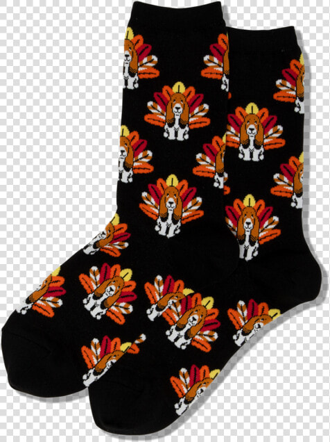 Women S Turkey Dog Crew Socks Class Slick Lazy Image   Hotsox  HD Png DownloadTransparent PNG