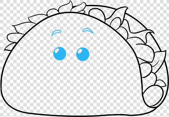 How To Draw Funny Taco   Draw Tacos  HD Png DownloadTransparent PNG