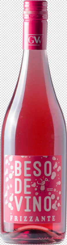 Beso De Vino Frizzante Rosé   Glass Bottle  HD Png DownloadTransparent PNG