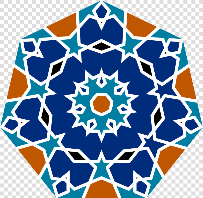 Islamic Clipart Png   Geometric Islamic Tile Design  Transparent PngTransparent PNG