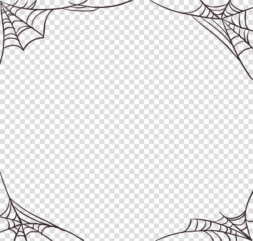  mq  spiderweb  halloween  border  borders   萬聖節 蜘蛛 網  HD Png DownloadTransparent PNG