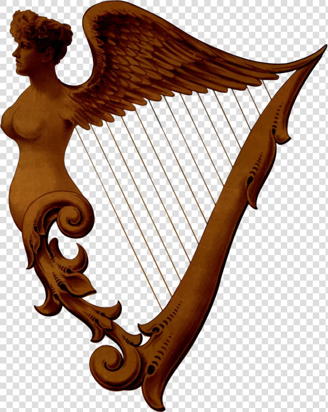 Harp Free Png   Irish Harp  Transparent PngTransparent PNG