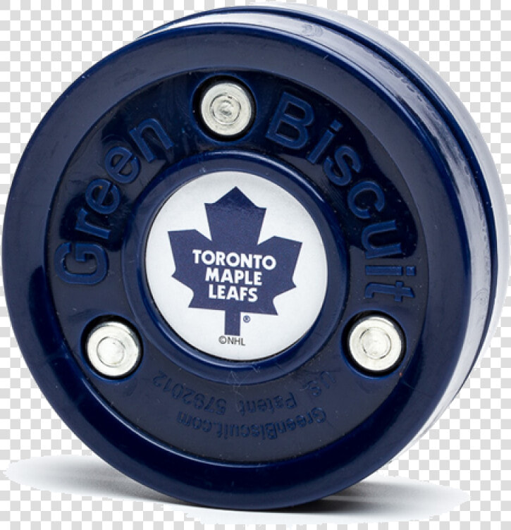 Green Biscuit Toronto Maple Leafs Stickhandling Training   Toronto Maple Leafs  HD Png DownloadTransparent PNG