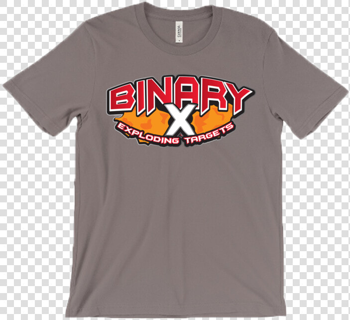 Binary X Exploding Target Logo T shirt   Active Shirt  HD Png DownloadTransparent PNG