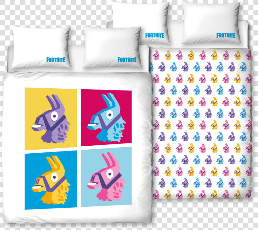 Fortnite Llama Double Duvet Reversible Duvet Duvet   Fortnite Llama Bedding  HD Png DownloadTransparent PNG