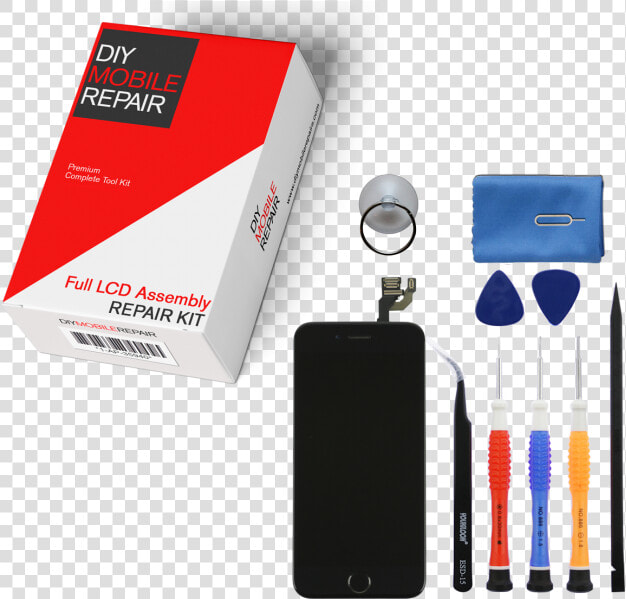 Iphone 6 Premium Screen Replacement Repair Kit   Iphone 6  HD Png DownloadTransparent PNG