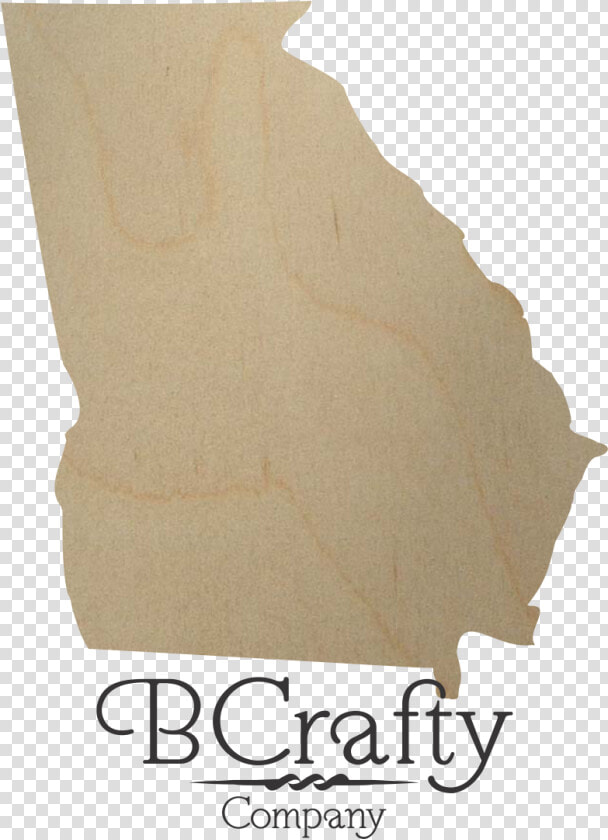 Wooden Georgia State Shape Cutout   Gafollowers  HD Png DownloadTransparent PNG