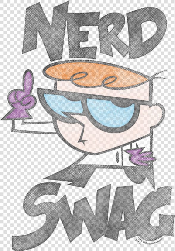 Dexters Laboratory Nerd Swag Mens Heather Png Download   Dexter  39 s Laboratory  Transparent PngTransparent PNG