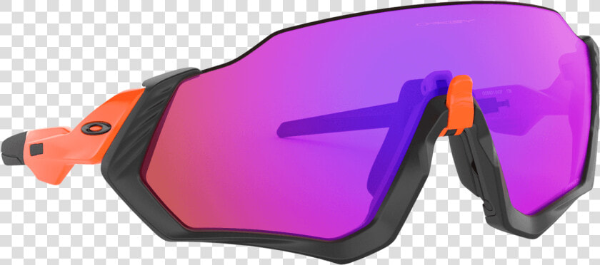 Flight Jacket Sunglasses In Matte Black Prizm Trail  HD Png DownloadTransparent PNG