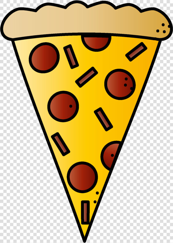 Clipart Of Pizza  If And Breathing   Triangle Pizza Slice Clip Art  HD Png DownloadTransparent PNG