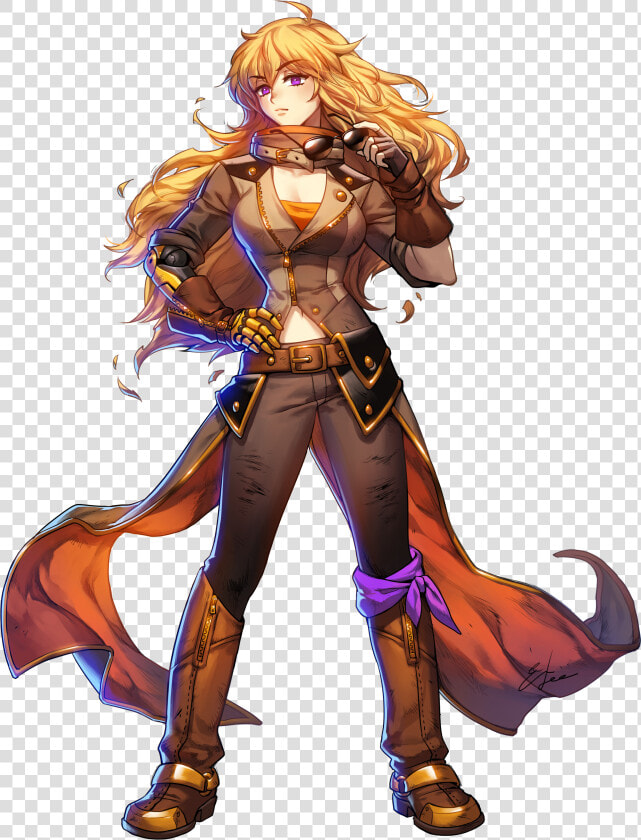 Yang Xiao Long Rwby Art   Yang Xiao Long Png  Transparent PngTransparent PNG