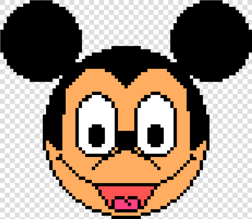 Mickey Mouse Face Clipart   Png Download   Watchmen Pixel Art  Transparent PngTransparent PNG