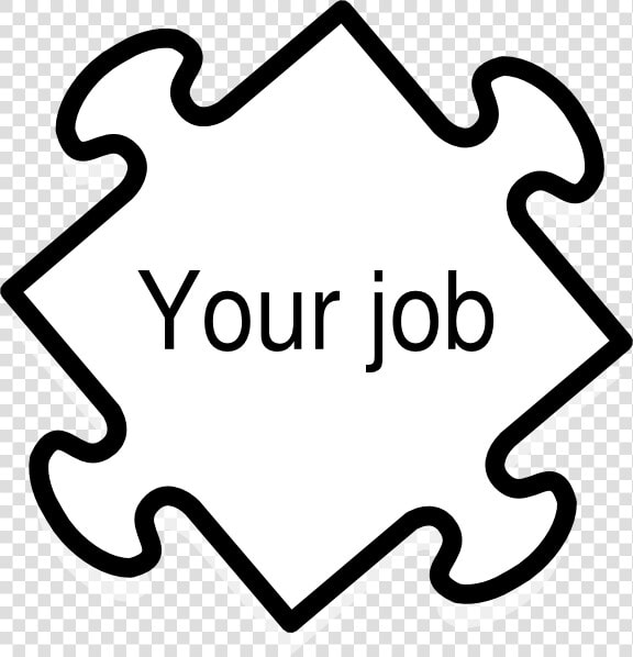 Jigaw Job Clip Art At Clker   Your Job Clip Art  HD Png DownloadTransparent PNG