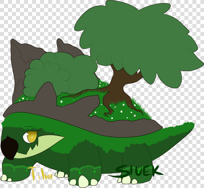 Torterra   Cartoon  HD Png DownloadTransparent PNG