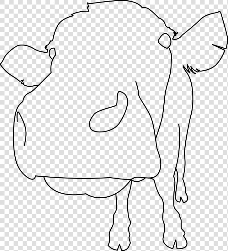 Vaca   Line Art  HD Png DownloadTransparent PNG