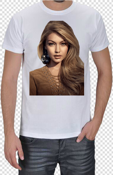 Gigi Hadid Erkek Tişört Gigi Hadid   Taş Devri Tişört Erkek  HD Png DownloadTransparent PNG