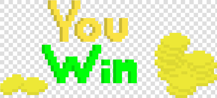 You Won Pixel Art  HD Png DownloadTransparent PNG