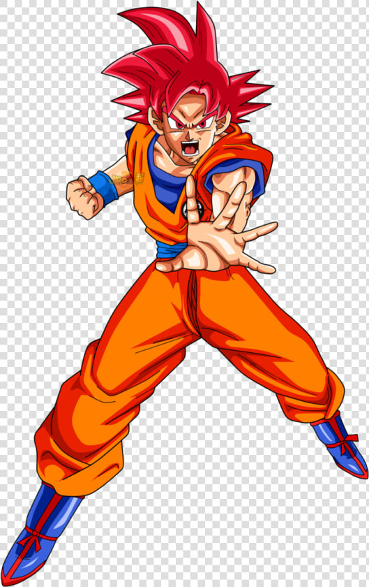 Thumb Image   Goku Dbs Ssj God  HD Png DownloadTransparent PNG