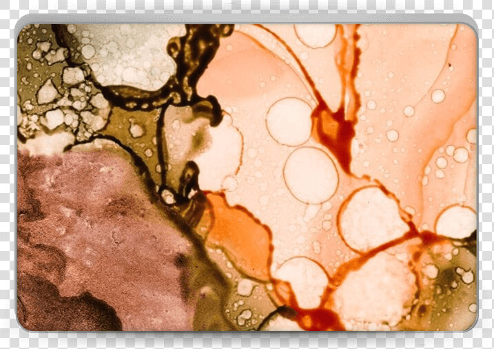 Orange Color Splash Skin Laptop   Stained Glass  HD Png DownloadTransparent PNG