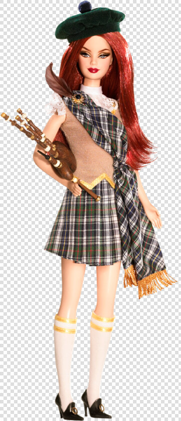 Scotland Barbie Doll   Scottish Barbie Doll  HD Png DownloadTransparent PNG