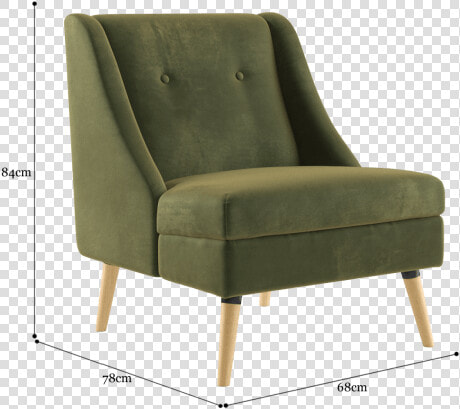 Liza Accent Chair   Club Chair  HD Png DownloadTransparent PNG