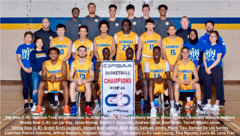 Kci Ofsaa  1    Kennedy Prep Basketball Windsor  HD Png DownloadTransparent PNG