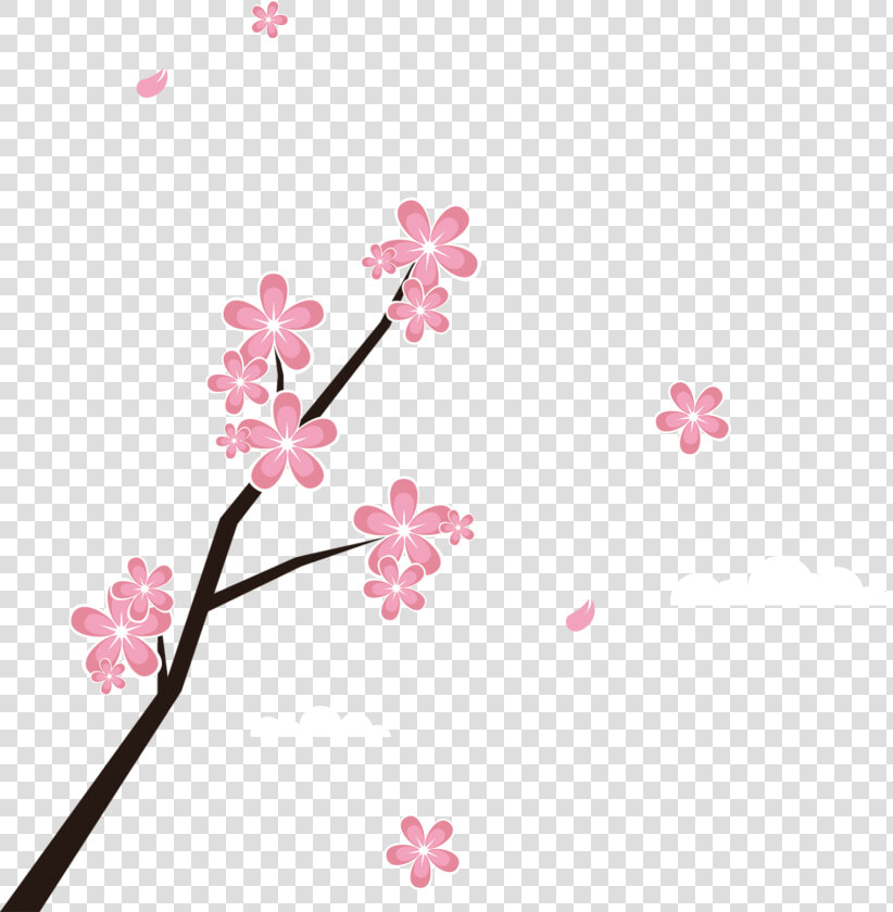 Transparent Sakura Tree Png   ดอก ซากุระ การ์ตูน Png  Png DownloadTransparent PNG