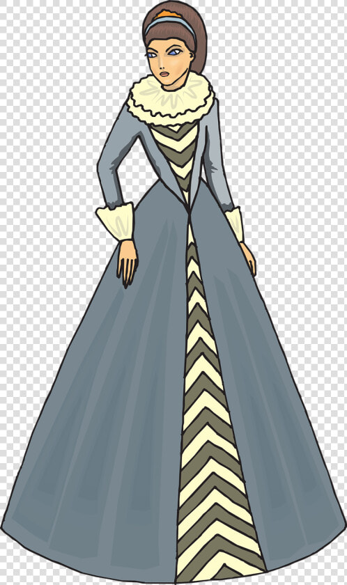 16th Century Women Clipart  HD Png DownloadTransparent PNG