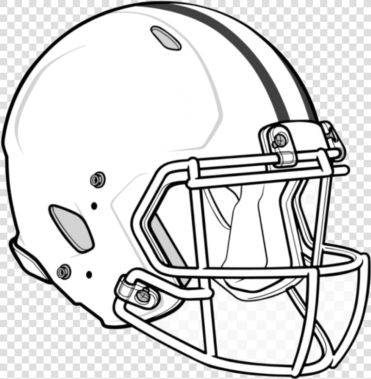 Football Helmet Nfl Helmets Coloring Pages Clipart   American Football Helmet Drawing  HD Png DownloadTransparent PNG