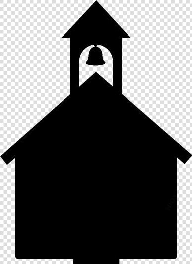 School Bell Png Transparent Images   School House Clip Art Silhouette  Png DownloadTransparent PNG