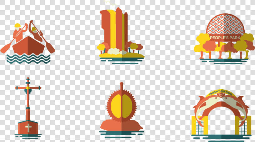 Landmark Clipart Philippines   Mindanao Landmarks Icon  HD Png DownloadTransparent PNG