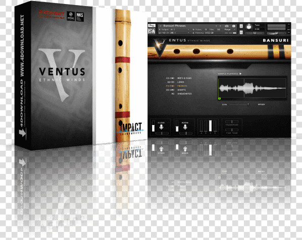 Ventus Ethnic Winds   Ventus Ethnic Winds Bansuri  HD Png DownloadTransparent PNG