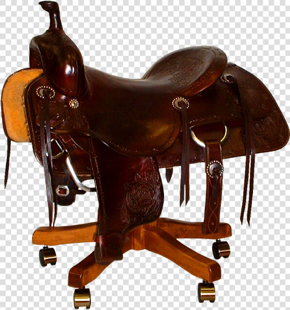 Horseshoe Clipart Horse Saddle   Horse Saddle Office Chair  HD Png DownloadTransparent PNG