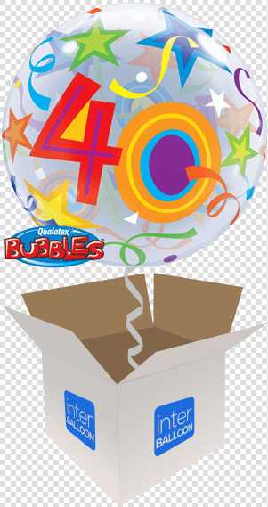 22″ Brilliant Stars 40 Bubble   Balloon  HD Png DownloadTransparent PNG