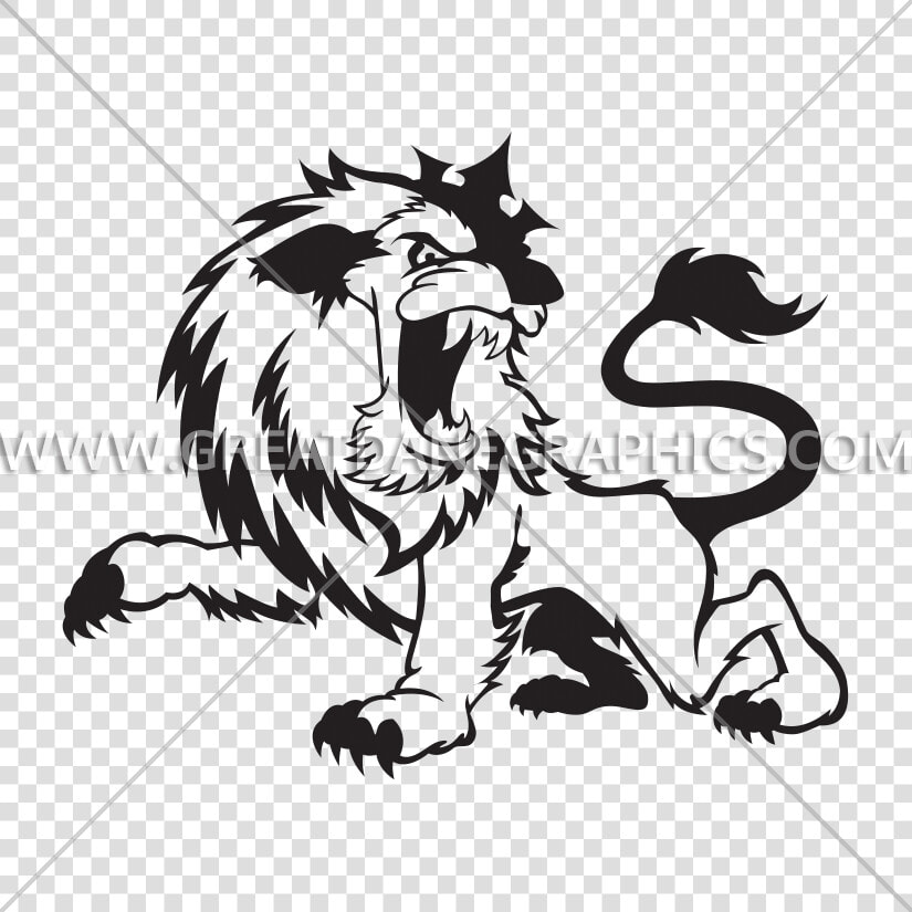 Mascot Drawing Roar   Illustration  HD Png DownloadTransparent PNG