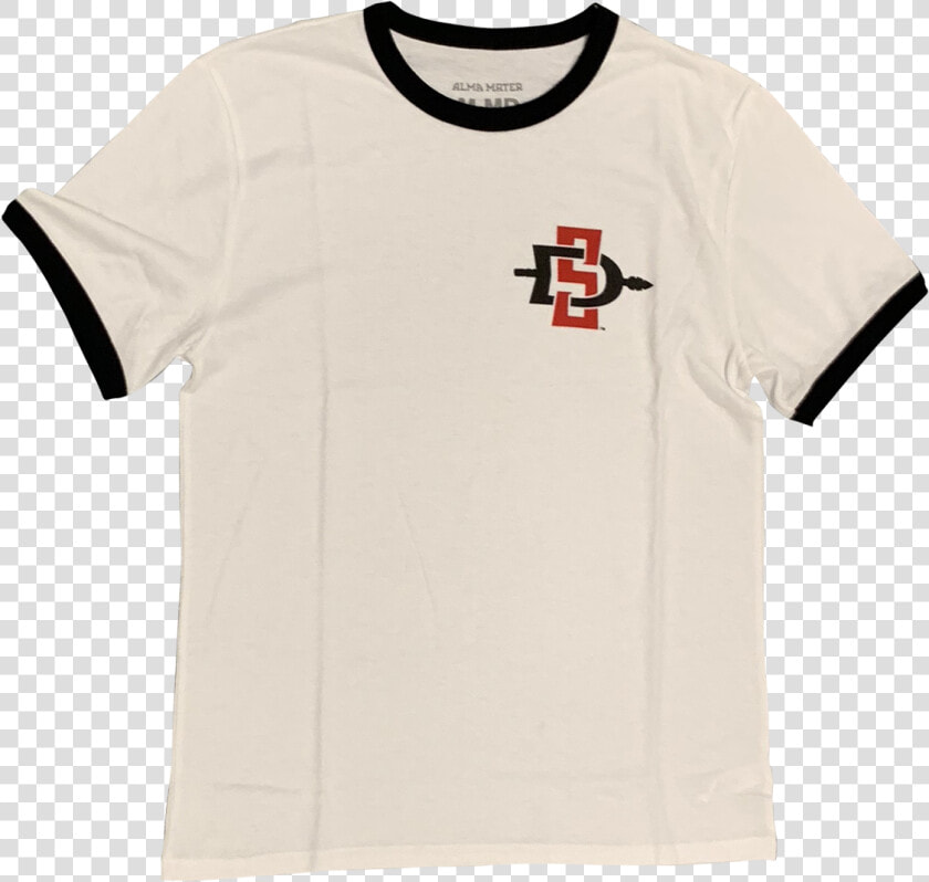 San Diego State University Aztecs Men S Ringer Tee   T shirt  HD Png DownloadTransparent PNG