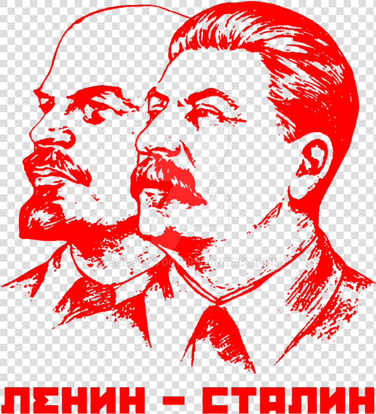 Lenin And Stalin By Socolov001 d940pty   196 Cm 90 Kg  HD Png DownloadTransparent PNG