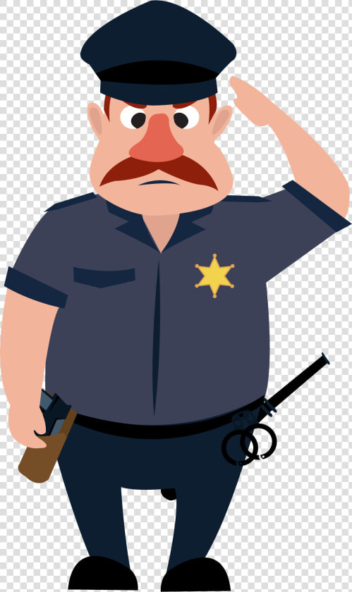 Svg Download Police Officer Police Dog Police Car   Police Officer Cartoon Png  Transparent PngTransparent PNG