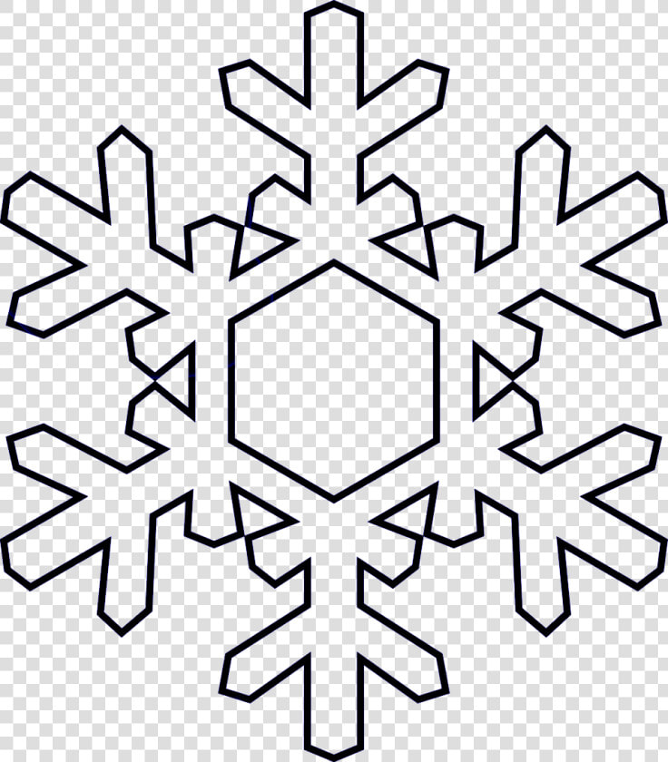 Transparent Black Snowflake Png   Snowflake Clipart Black And White  Png DownloadTransparent PNG