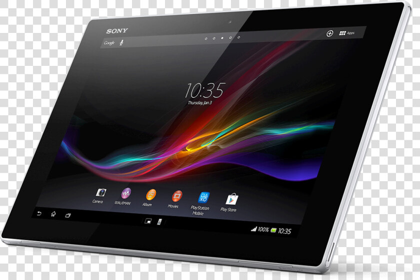 Experia Tablet Png Image   Tablet Sony Xperia Z  Transparent PngTransparent PNG