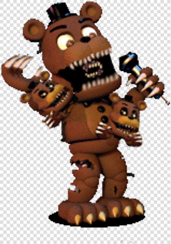 Old Freddy Do Fnaf World   Png Download   Fnaf World Old Freddy  Transparent PngTransparent PNG