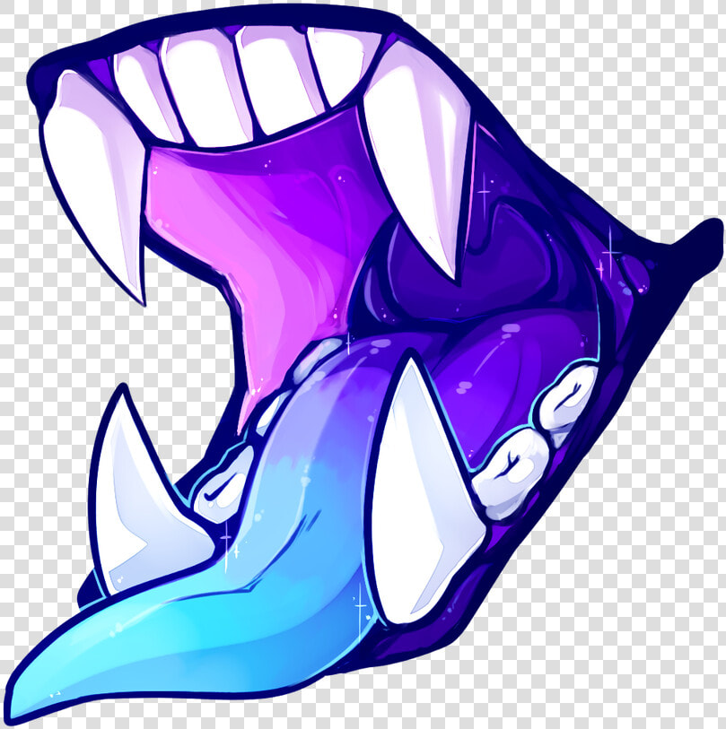 Monster Teeth Stickers   Png Download   Stickers For Laptop Png  Transparent PngTransparent PNG