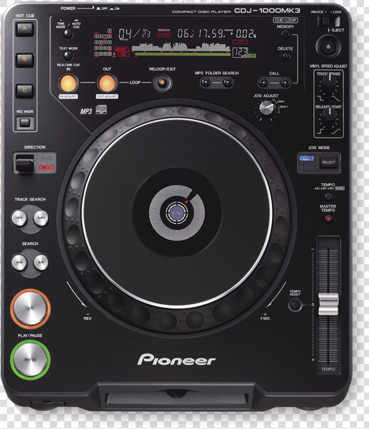 Dj Equipment For Rent   Pioneer 1000 Mk3  HD Png DownloadTransparent PNG