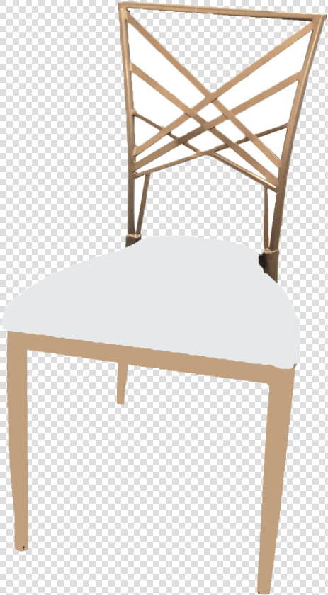 Champagne Gold Metal Chair   Tiffany Chairs  HD Png DownloadTransparent PNG